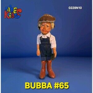 BUBBA #65 ❤️️ 1994 NABER KIDS DOLL Wood Carved 19” Ltd Edition